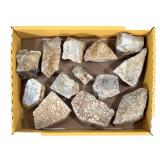 13 Blue Lace Raw Agate Africa 3 Lbs 8.5 oz