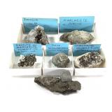 5 Marcasite w Min & 1 Pyrite Ball 1 Lb 6.7 oz TW