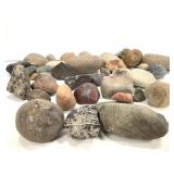 Round River Stones Some Polished 8.6lbs TW