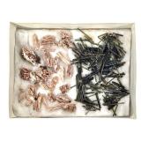 Blue Green Tourmaline Needles 25+ Cerussite 6.2 oz