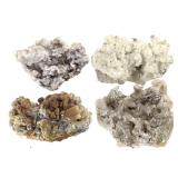 Apophyllite Aragonite w Incl Calcite on Qrtz+ 3 Lb