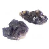 2 Ppl Fluorite w Cal Pyrite Sphalerite 1 Lb 9.6 oz