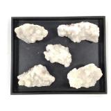 5 Fluorescent Drusy Calcite on Hemimorphite 2 Lbs+