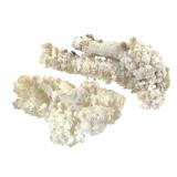 2 Aragonite xls Clusters Mexico 1 Lb 1.9 oz TW