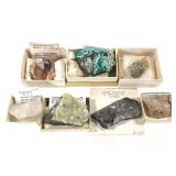 7 Apache Cal Prehnite Chrysocolla Fluor Kunzite+