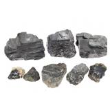 3 Lg Galena 5 w Galena Pyrite & Assoc Min 8 Lb 6.8