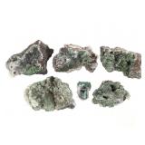 6 Gr Conichalcite w Calcite On Limonite 1 lb 5 oz