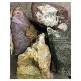 Serpentine Mica Schist & 2 Others 68lbs TW