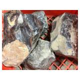 Mahogany Obsidian 4 pcs 23lbs TW