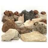 Mixed Specimen w/ Quartz Desert Rose & More 16lbs