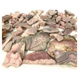 Rhodochrosite Slivers/ Slices 1.3 lbs TW