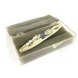 Miniature Waterline Ship Model