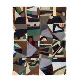 Antique Crazy Quilt - Top Only - 80" x 65"