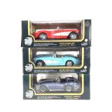 NOS Road Tough Models Cobra, Corvette '57