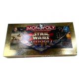 NOS Star Wars Episode 1 Monopoly Set