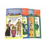 8 Historical Period Paper Doll Books Unused