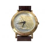 Silver Walking Liberty Half Dollar Watch