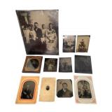 Antique Tintype Ferrotype Photographs