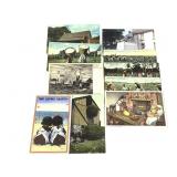 10 Black Americana Post Cards