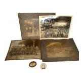 Antique Photos - Industrial & WW2 Era + Pins