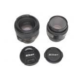 Pr Nikon Lenses AF-S Nikkor 50mm & AF 50mm 1:1.8