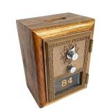 Early Post Office Mailbox Door Bank No. 84