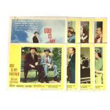 1957 God Is My Partner 8 Lobby Cards