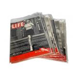 13 Vtg Issues of Life Magazine  1930s, 40s, 50s