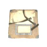 Vtg Board Metal & Strap Film Case 13.5"x13.5"