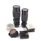 Tamron Pentax & Vivitar Minolta Camera Lenses +