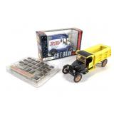 Coca Cola Delivery Truck Model & Pepsi Coin Bank