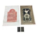 Gravestone Rubbing Memorial Litho & Cards