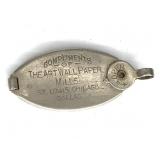Early 1900 Return Key Fob
