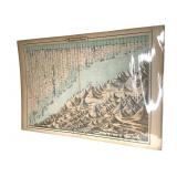 New York 1862 Johnson & Ward Mountains & Ribers