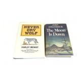 Steinbeck & Mowat Hardcover Books