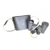 Vtg Sears Binoculars w Case