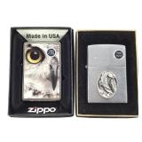 Zippo Eagle & Owl Lighters