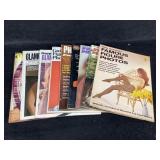 9 Magazines Peter Gowland Glamour +