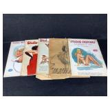 5 Pin-Up Studio Sketches 1950