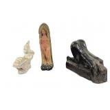 3 Erotic Chaulk Sculptures