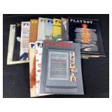 1960 Playboy Magazines Complete Set 12 Issues