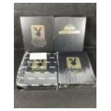 4 Playboy Collectors Card Sets & Binders