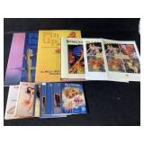 3 Pin-Up Posterbooks & 8 Pin-Up Books