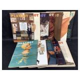 1962 Playboy Magazines Complete Set 12 Issues