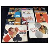 Vtg Erotic Calendars & Magazines w Adam