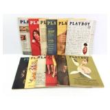 1961 Playboy Magazines Complete Set +1 -13 Issues