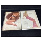 1948 Varga & 1954 Playboy Calender Pages