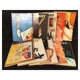 1964 Playboy Magazines Complete Set 12 Issues