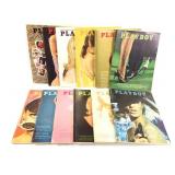 1965 Playboy Magazines Complete Set 12 Issues