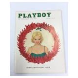 1956 Playboy Magazine December Issue